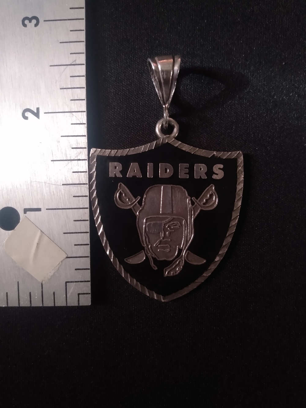 Raiders Real Sterling Silver 925 Pendant